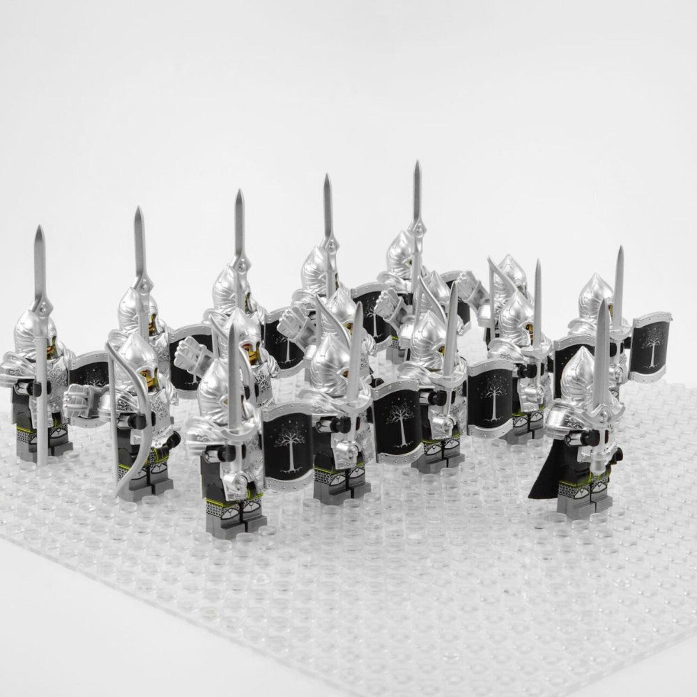 Lord the Rings Soldiers Gondor Minifigures Set 16pcs - Image 2
