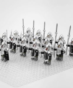 Lord the Rings Soldiers Gondor Minifigures Set 16pcs
