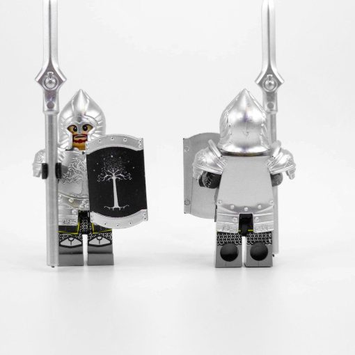 Lord the Rings Soldiers Gondor Spears Minifigures Set 5pcs - Image 5