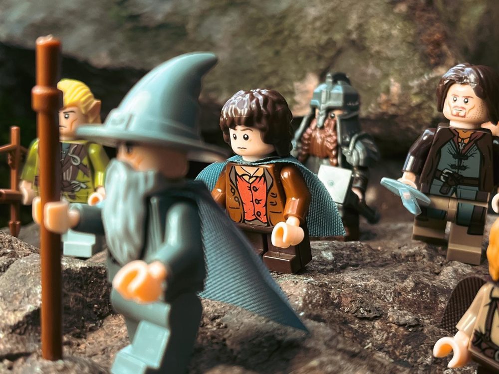 Lord the Rings The Fellowship the Rings Minifigure Set 9pcs - Image 8