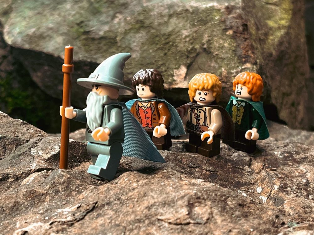 Lord the Rings The Fellowship the Rings Minifigure Set 9pcs - Image 2
