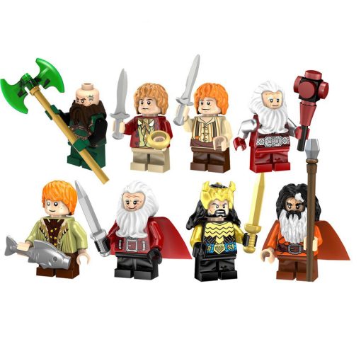 Lord the Rings The Hobbit Minifigures Set 8pcs - Image 3