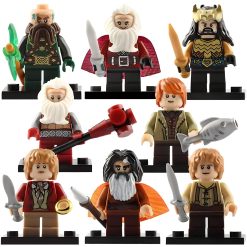 Lord the Rings The Hobbit Minifigures Set 8pcs