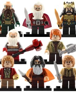 Lord the Rings The Hobbit Minifigures Set 8pcs