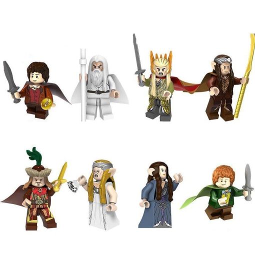 Lord the Rings The Hobbit Minifigures Set 8pcs - Image 2