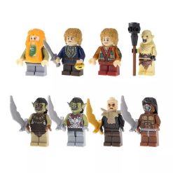 Lord the Rings The Hobbit Minifigures Set 8pcs
