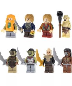 Lord the Rings The Hobbit Minifigures Set 8pcs