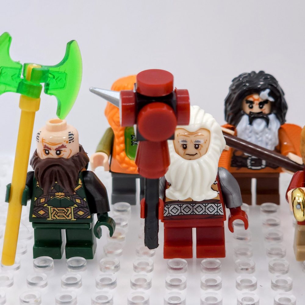 Lord the Rings The Hobbit Thorins Company Minifigure Set 12pcs - Image 5