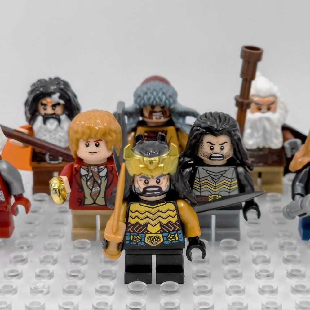 Lord the Rings The Hobbit Thorins Company Minifigure Set 12pcs - Image 3