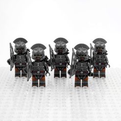 Lord the Rings Uruk-Hai Archers Minifigure Set 5pcs