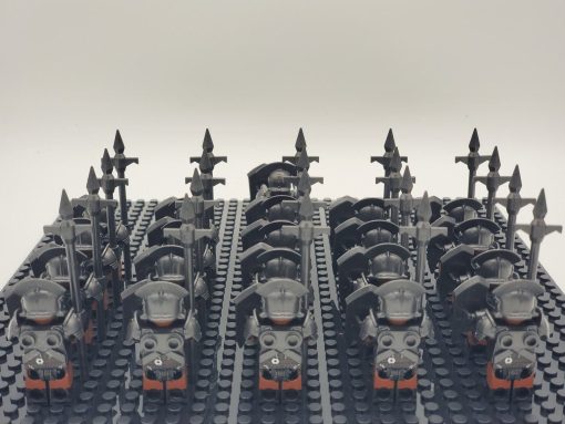 Lord the Rings Uruk-Hai Heavy Armour Minifigure Set 21pcs - Image 6