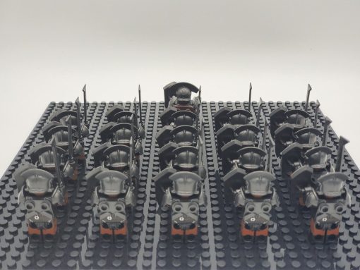 Lord the Rings Uruk-Hai Heavy Armour Minifigure Set 21pcs - Image 3