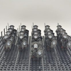Lord the Rings Uruk-Hai Heavy Armour Minifigure Set 21pcs
