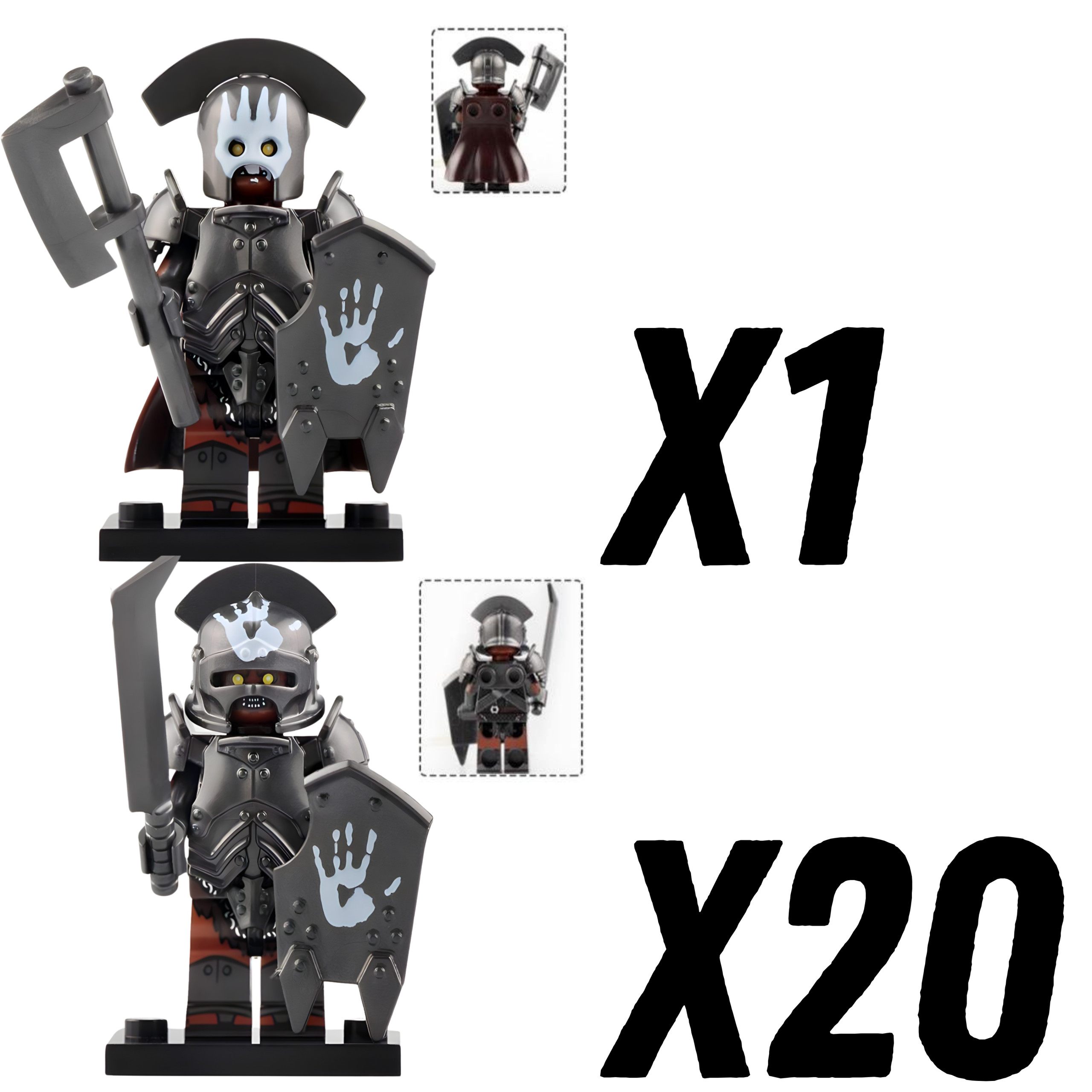 21pcs set