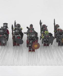 Lord the Rings Uruk-Hai Orcs and Goblins Minifigure Set 16pcs