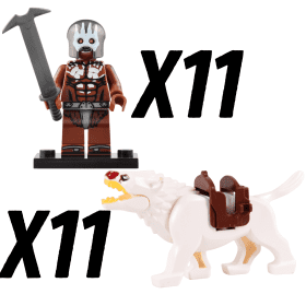 11 Berserker 11 White Warg
