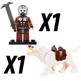 1 Berserker 1 White Warg
