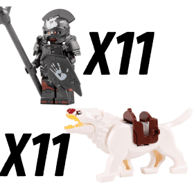 11 Halberd 11 White Warg