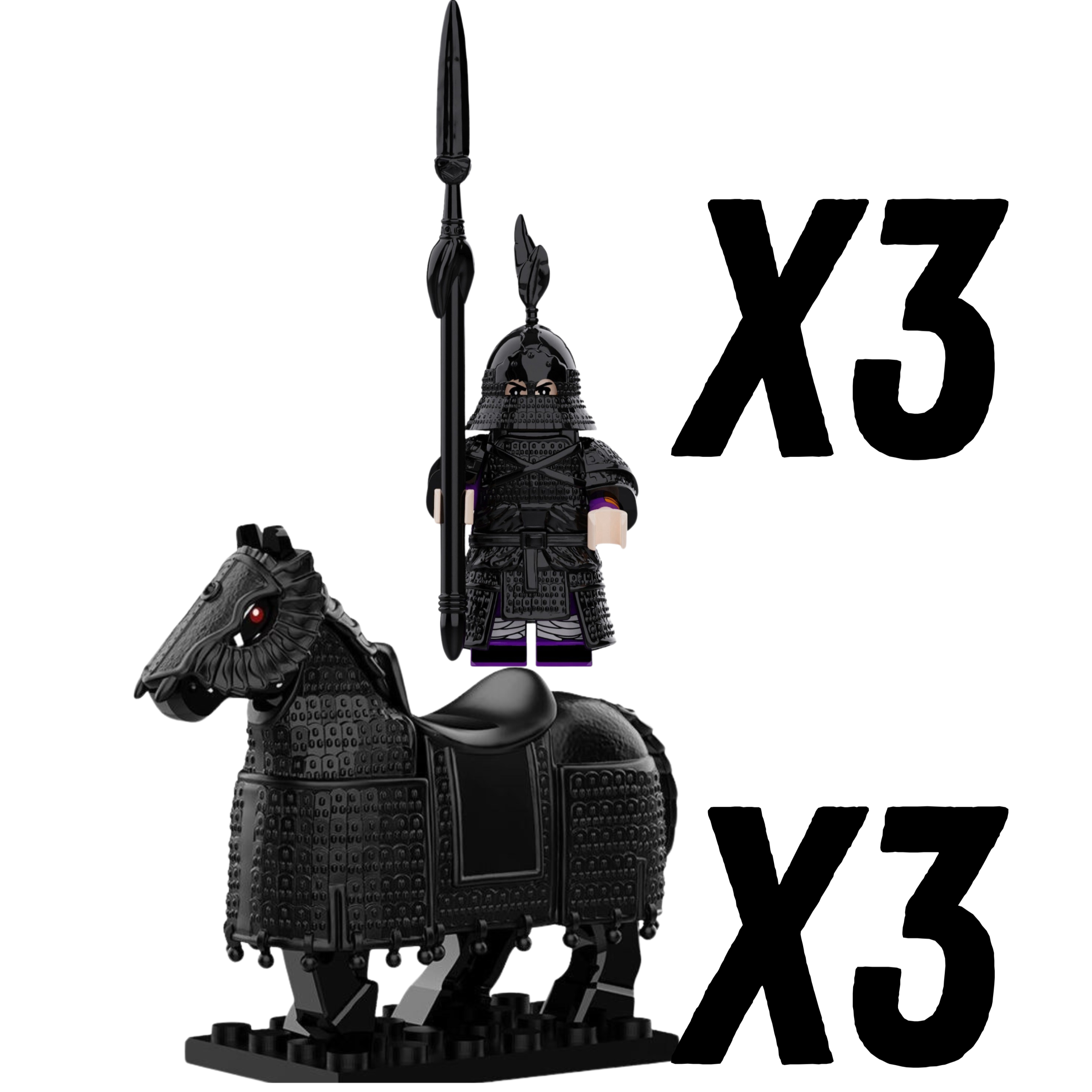 3 x Cataphract & Mount