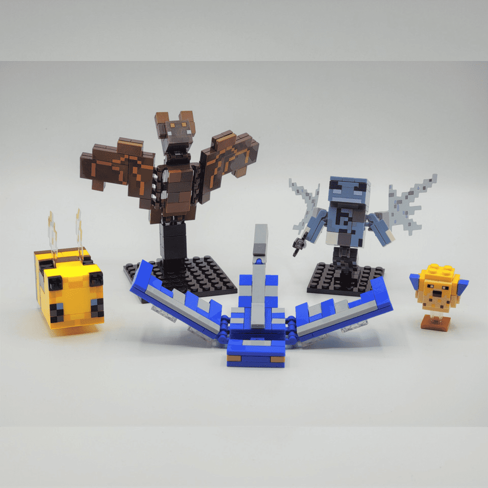 Minecraft Mobs Minifigure Blocks Mega Set - Image 5
