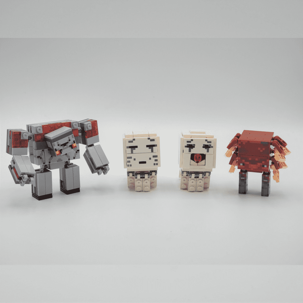 Minecraft Mobs Minifigure Blocks Mega Set - Image 4