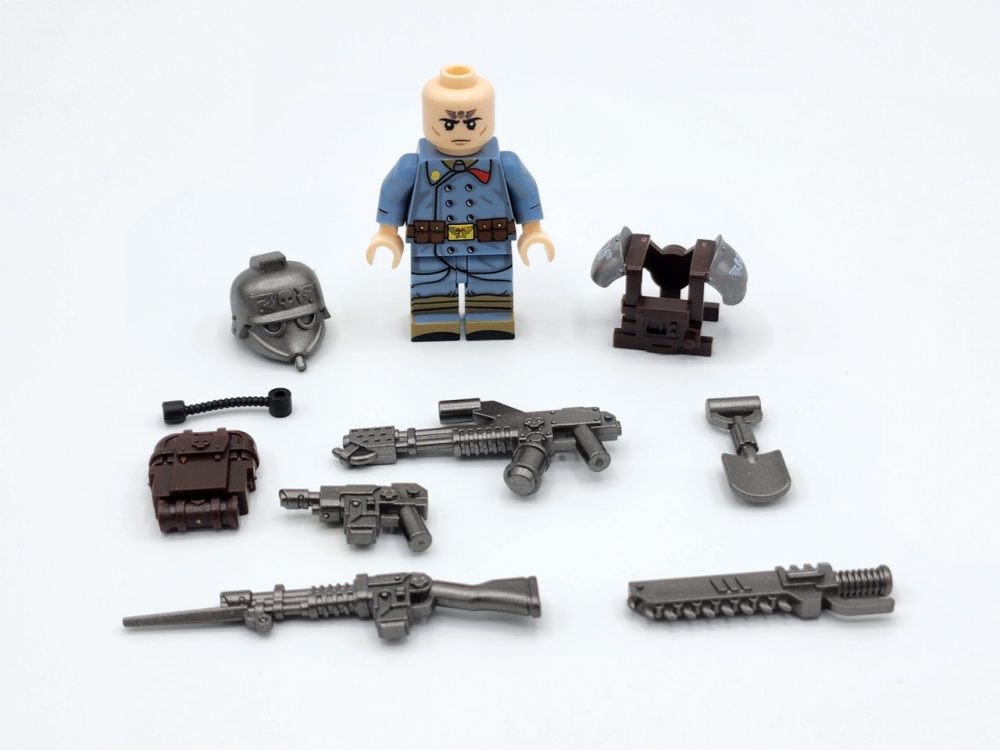 Death Korps of Krieg Veteran Squad Minifigure Set of 13pcs - Image 8