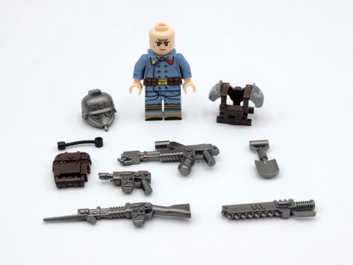 Death Korps of Krieg Veteran Squad Minifigure Set of 13pcs - Image 8