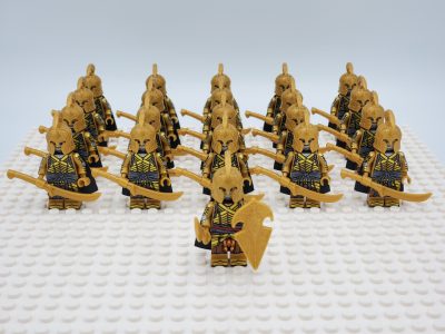 Lord the Rings Elves High Two-Hand Swords Minifigure Set 21pcs