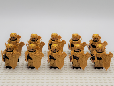 Lord the Rings Galadhrim Elves Bows Minifigure Set 10pcs