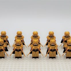 Lord the Rings Galadhrim Elves Dual Wield Minifigure Set 10pcs