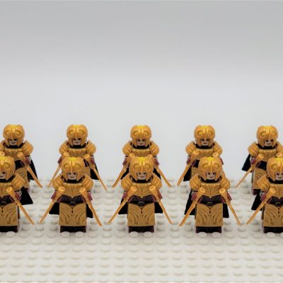 Lord the Rings Galadhrim Elves Dual Wield Minifigure Set 10pcs