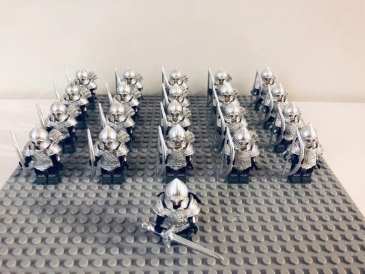 Lord the Rings Gondor Heavy Bows Minifigure Set 21pcs