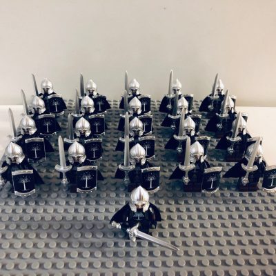 Lord the Rings Gondor Light Swords Minifigure Set 21pcs