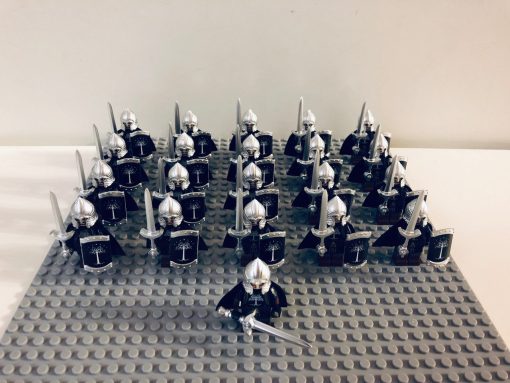 Lord the Rings Gondor Light Swords Minifigure Set 21pcs