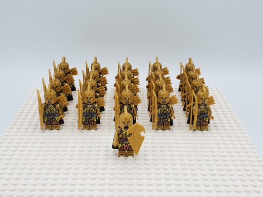 Lord the Rings High Elves Bows Minifigure Set 21pcs