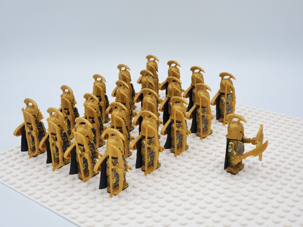 Lord the Rings High Elves Bows Minifigure Set 21pcs - Image 2