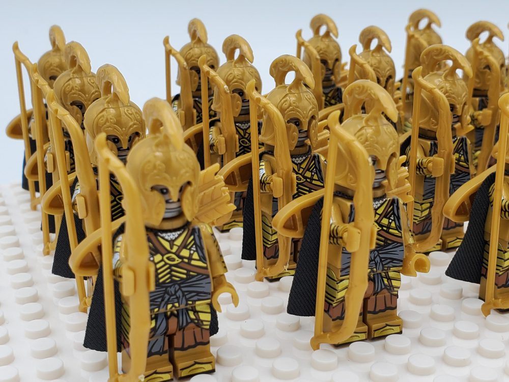Lord the Rings High Elves Bows Minifigure Set 21pcs - Image 7