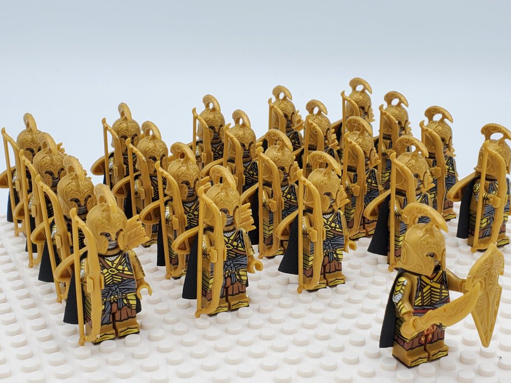 Lord the Rings High Elves Bows Minifigure Set 21pcs - Image 8