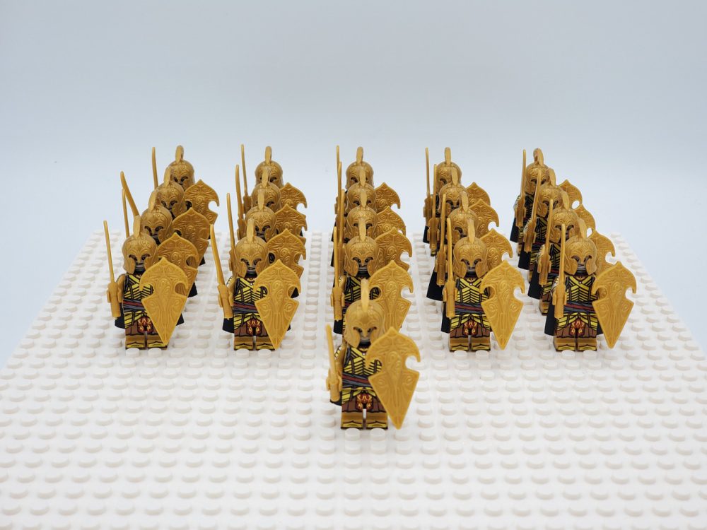Lord the Rings High Elves Swords Minifigure Set 21pcs