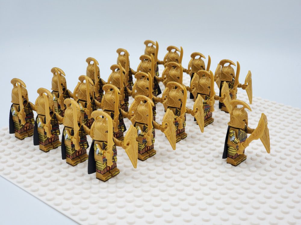 Lord the Rings High Elves Swords Minifigure Set 21pcs - Image 2