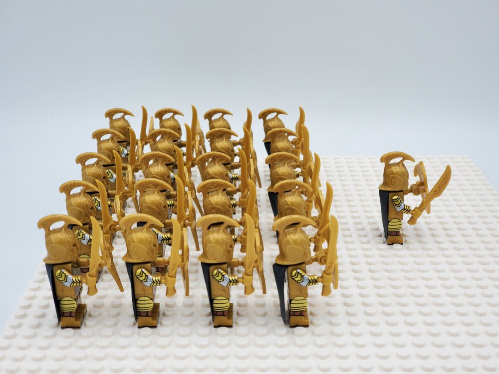 Lord the Rings High Elves Swords Minifigure Set 21pcs - Image 4