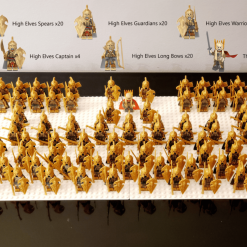 Lord the Rings High Elves & Thranduil Minifigure Set 85pcs