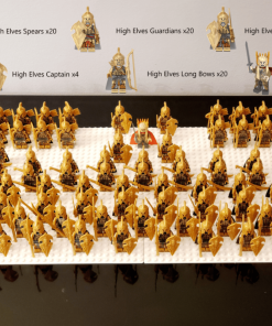 Lord the Rings High Elves & Thranduil Minifigure Set 85pcs