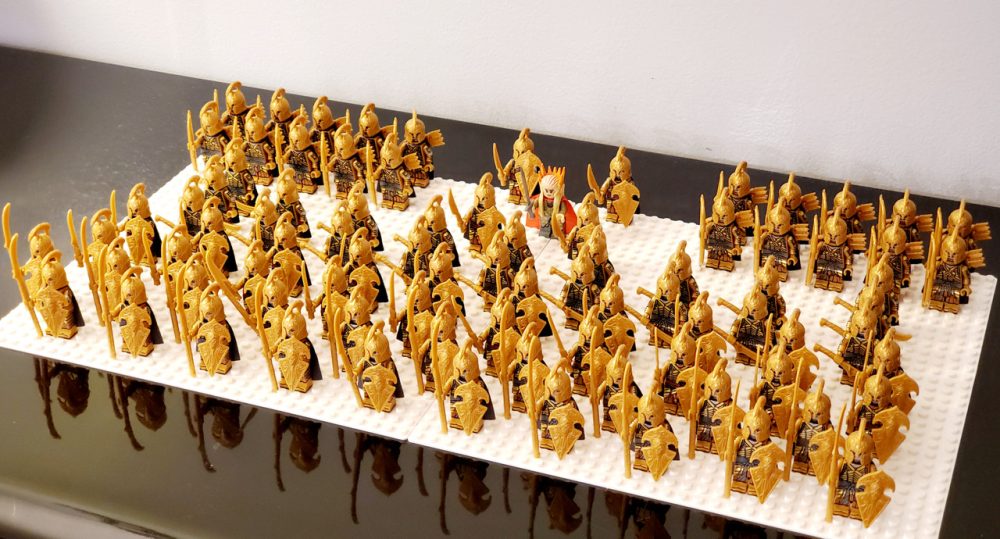 Lord the Rings High Elves & Thranduil Minifigure Set 85pcs - Image 3