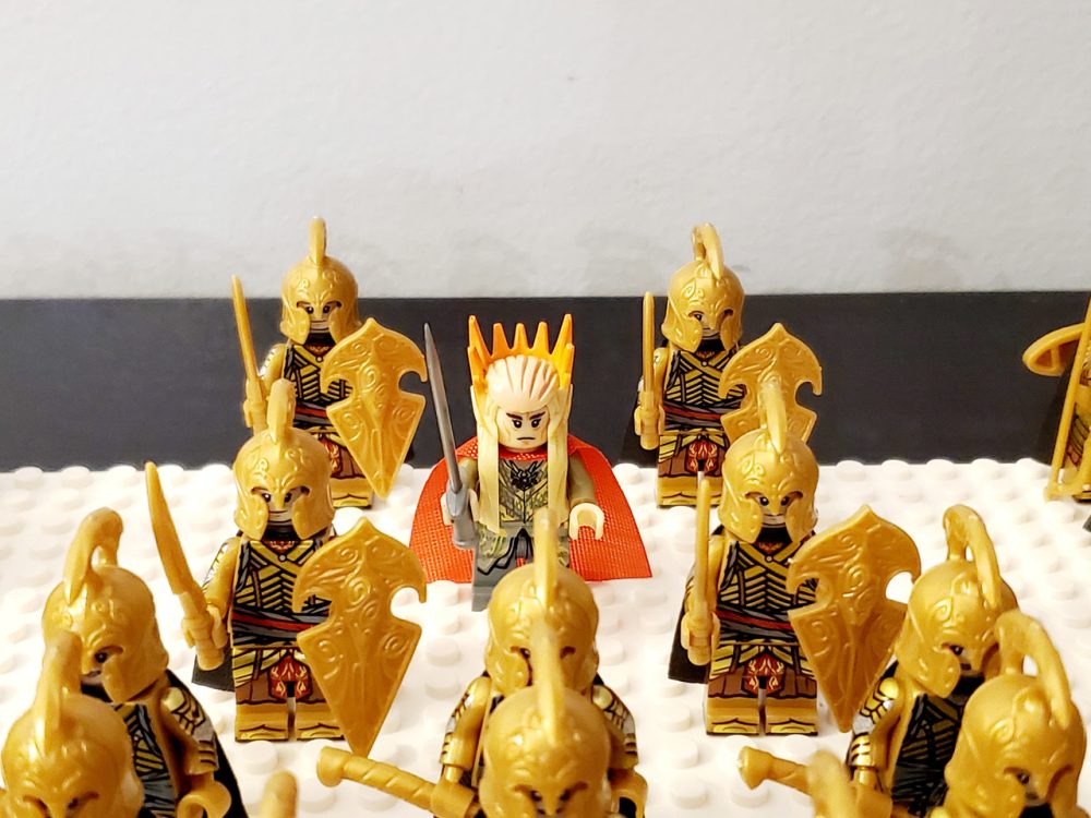 Lord the Rings High Elves & Thranduil Minifigure Set 85pcs - Image 8
