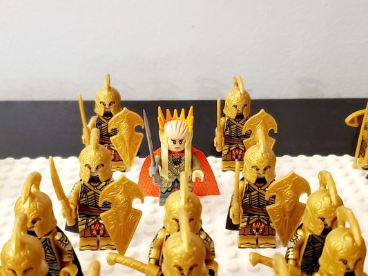 Lord the Rings High Elves & Thranduil Minifigure Set 85pcs - Image 8