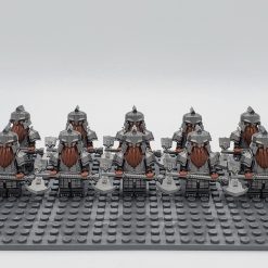 Lord the Rings Iron Hill Dwarves Axes Minifigure Set 10pcs