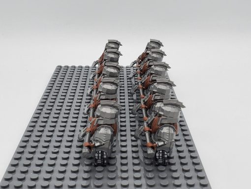 Lord the Rings Iron Hill Dwarves Axes Minifigure Set 10pcs - Image 4