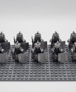 Lord the Rings Iron Hill Dwarves Great Swords Minifigure Set 10pcs