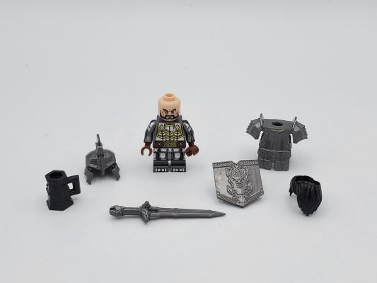 Lord the Rings Iron Hill Dwarves Great Swords Minifigure Set 10pcs - Image 7